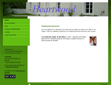 Tablet Screenshot of heartwood.fr